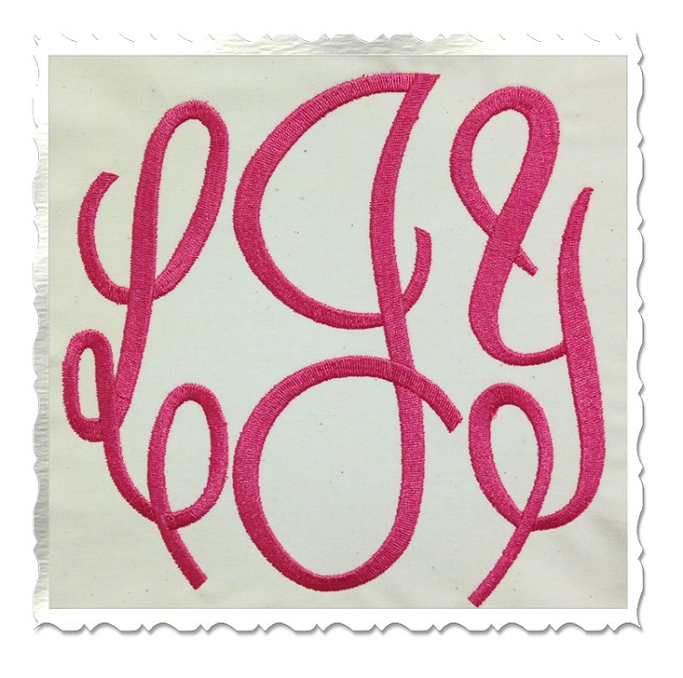 9 3 Letter Monogram Designs Images Three Letter Monogram 3 Letter Monogram Machine Embroidery 