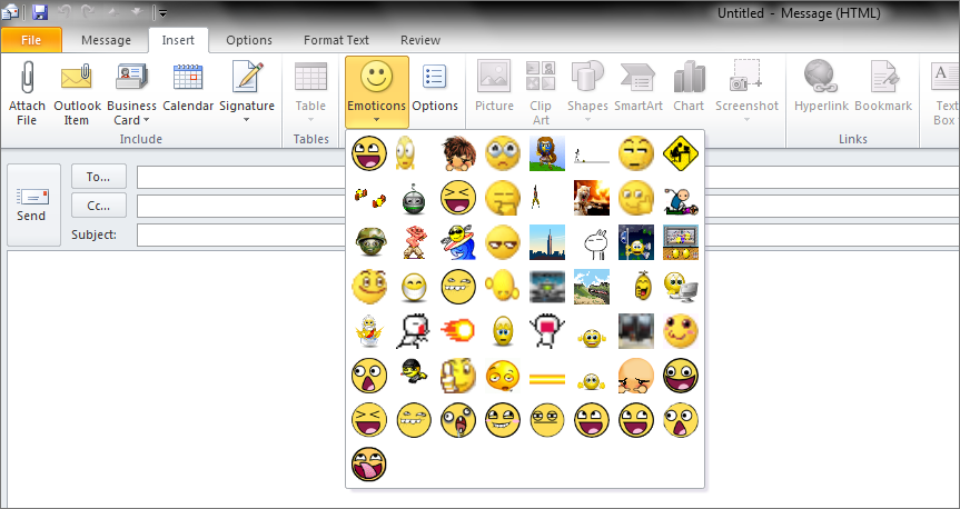 11 Microsoft Outlook Emoticons Download Free Images Smiley Emoticons 