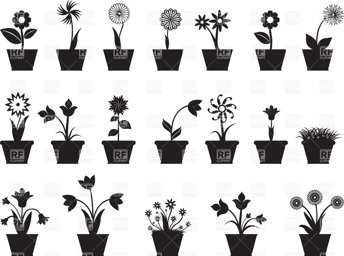 Featured image of post Silhouette Potted Plant Clipart Download flower in a pot silhouette clipart flower clip art 15940694