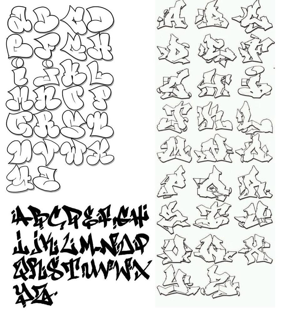 15 Cool Fonts Letter Graphic Design Images Cool Bold Letter Fonts 
