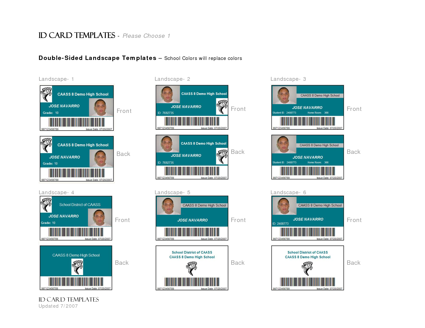 17 ID Badge Template Images ID Badge Template Microsoft Free 