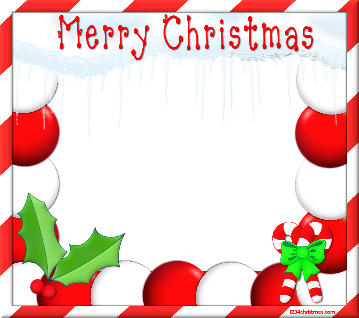 20 Free Christmas Photo Frame Templates Images Free Christmas Frames Free Christmas Frame