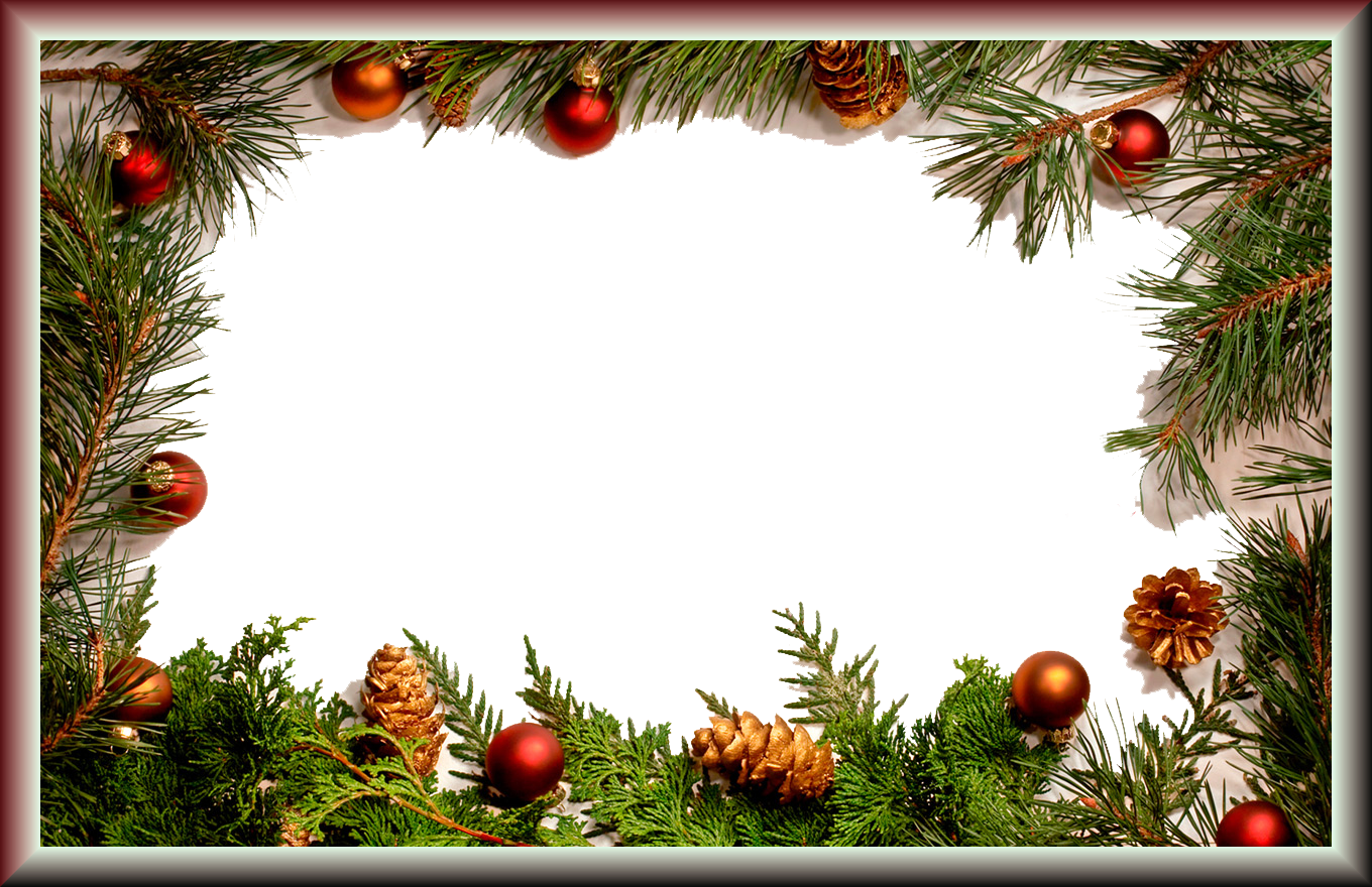 20 Free Christmas Photo Frame Templates Images - Free Christmas Frames 