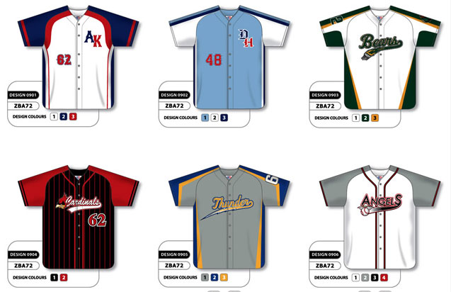 baseball jersey design template