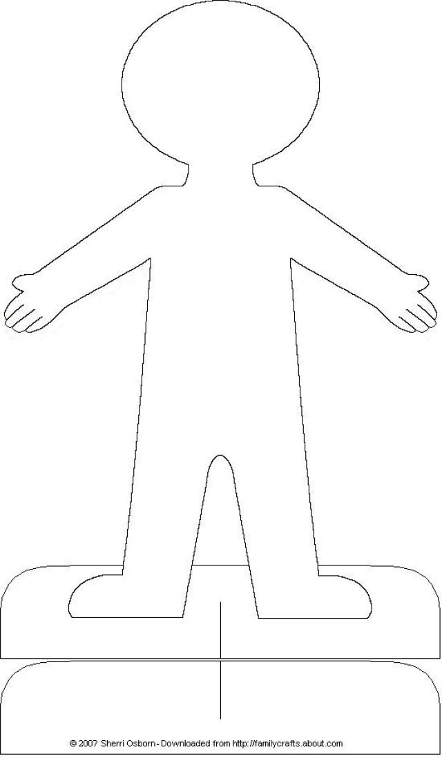 15 Cut Out People Template Images Printable Paper People Cutouts