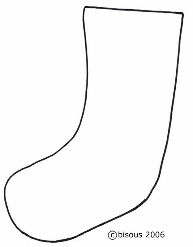 Fox In Socks Sock Template