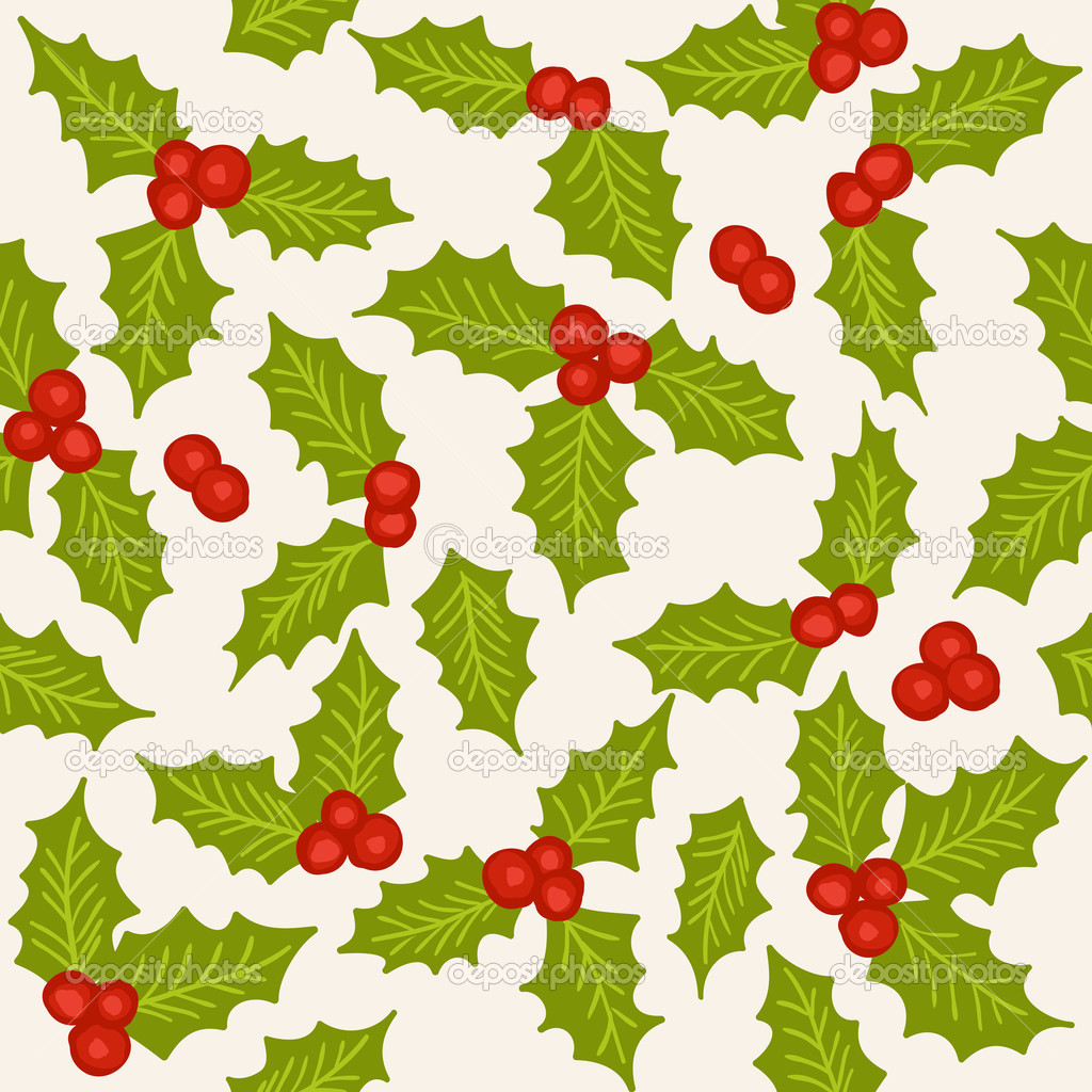 7 Photos of Holly Vector Pattern