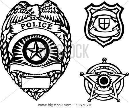 generic police shield