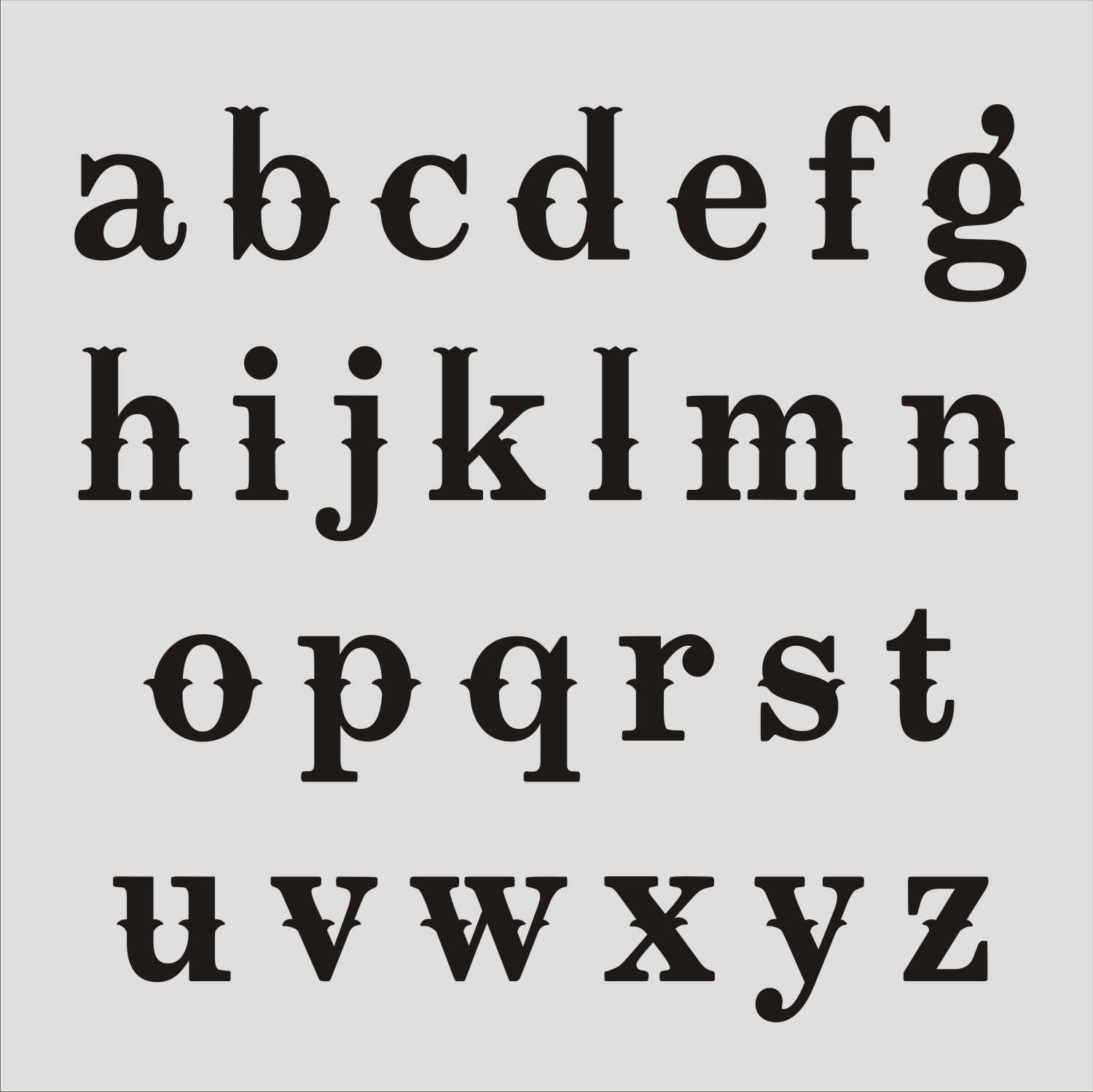 Different Types Of Lettering Styles Alphabet