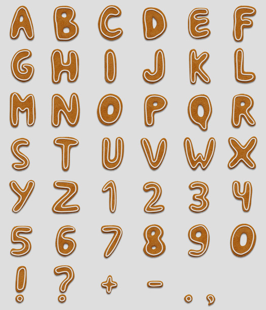 Christmas Cookie Font