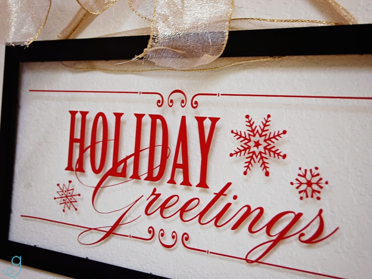 Christmas Greeting Signs