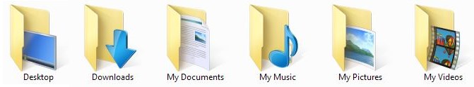 My Documents Folder Icon Windows 7