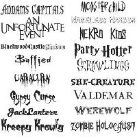 Scary Halloween Fonts Free