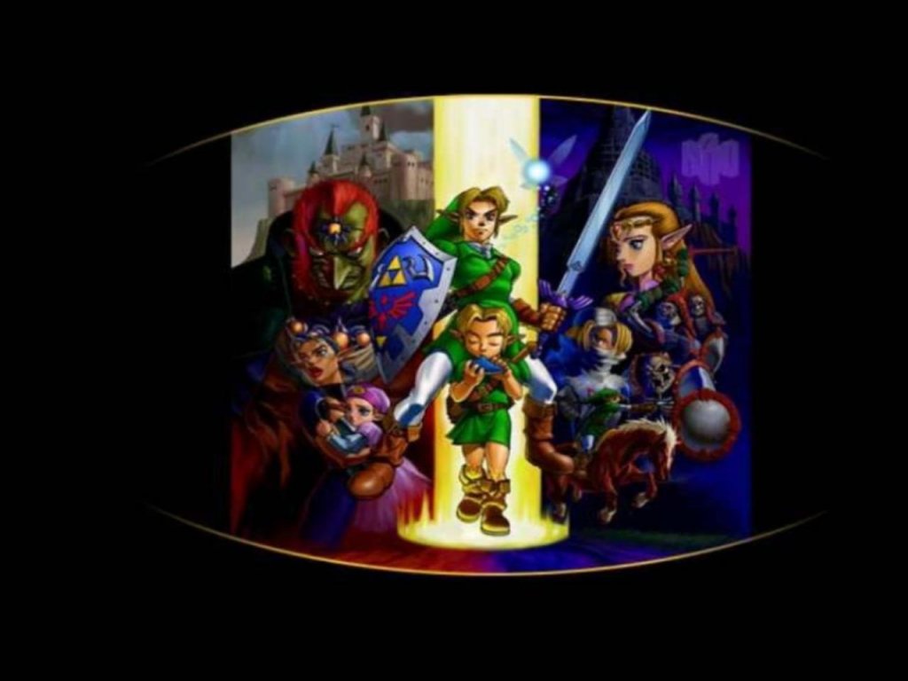 Zelda Ocarina of Time Screensaver