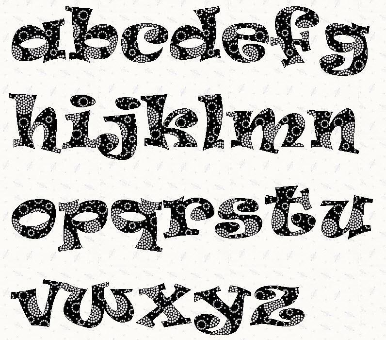 3d Alphabet Letters Template Psd Printable