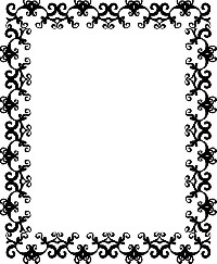 Black and White Border Designs Free