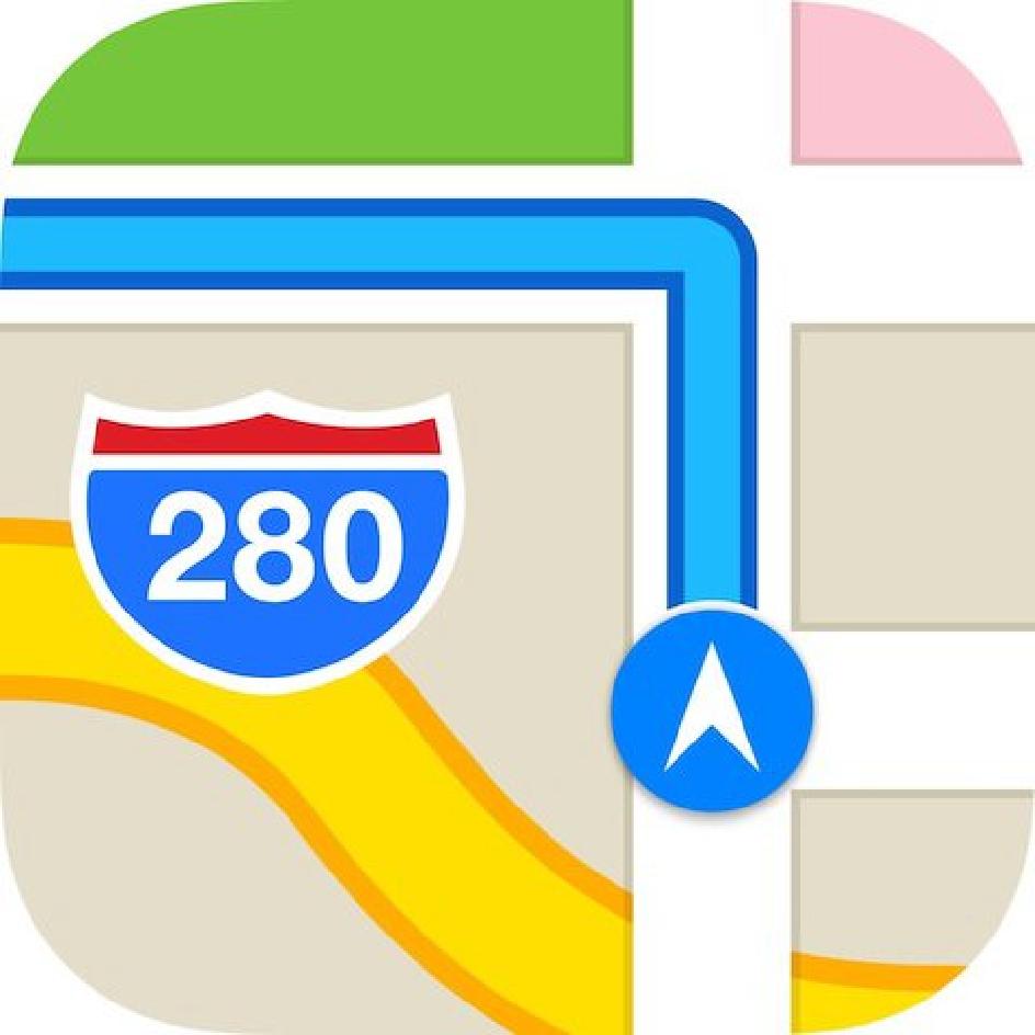 8 Photos of IOS 7 Maps Icon