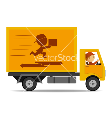 Delivery Truck Vector