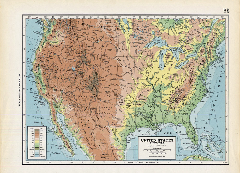 United States Topographic Map