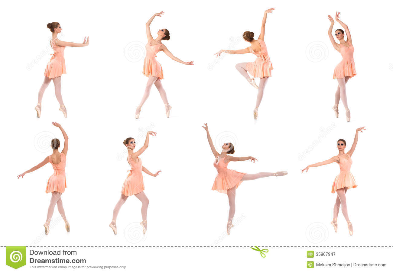 Different Ballet Poses