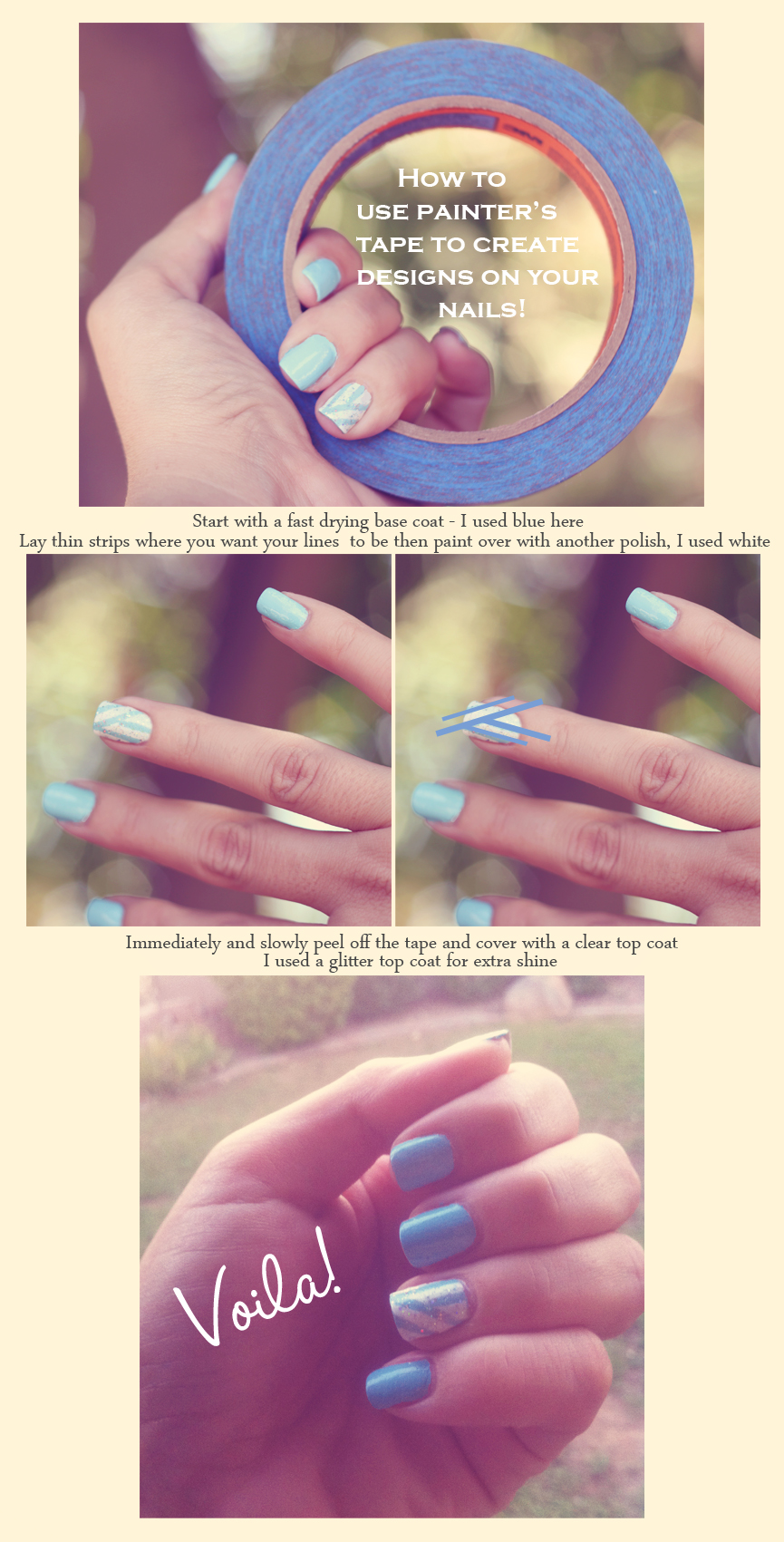 Easy to Do Nail Designs Step by Step