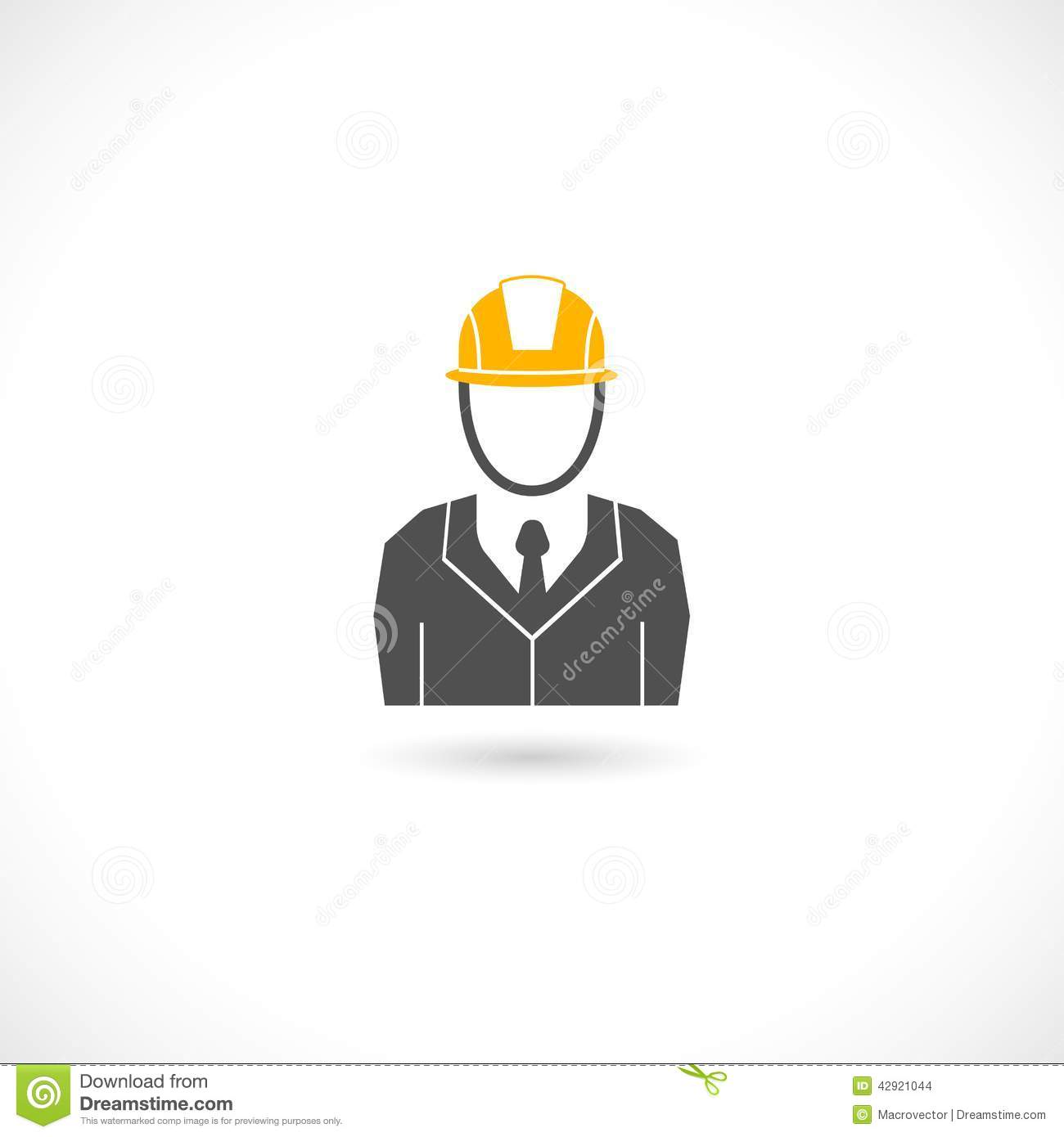 Engineer Icon Vector