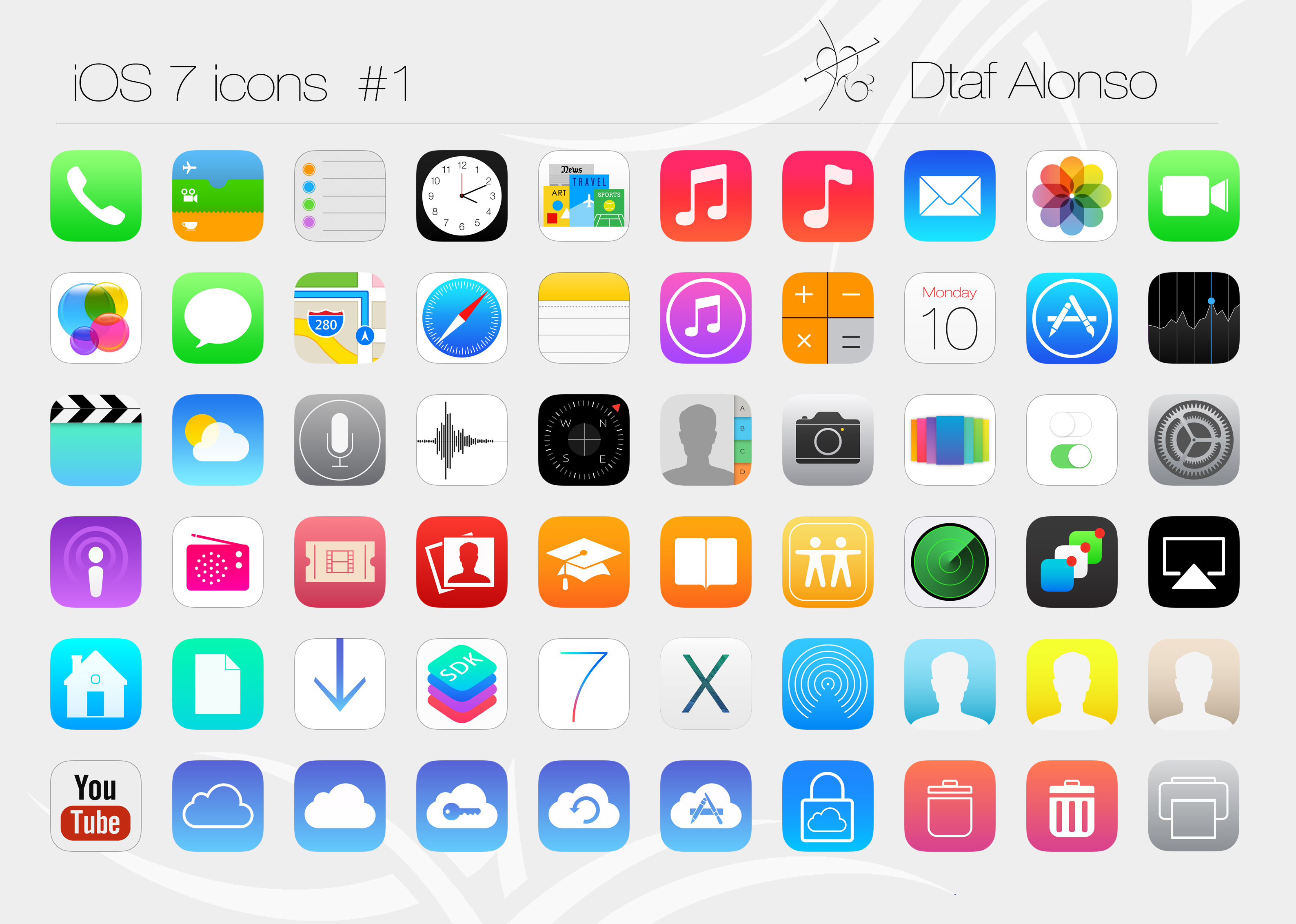 15 Photos of IOS 7 Videos Icon