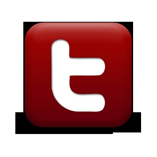 8 Red Twitter Icon Images Twitter Circle Icon Red Twitter Logo And