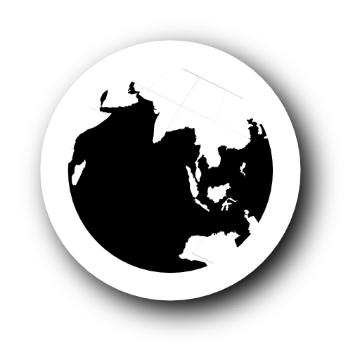 11 Black And White Globe PSD Images