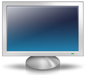 Computer Monitor Icon