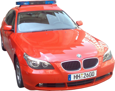 Red Police Car