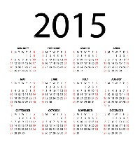 2015 Payroll Calendar