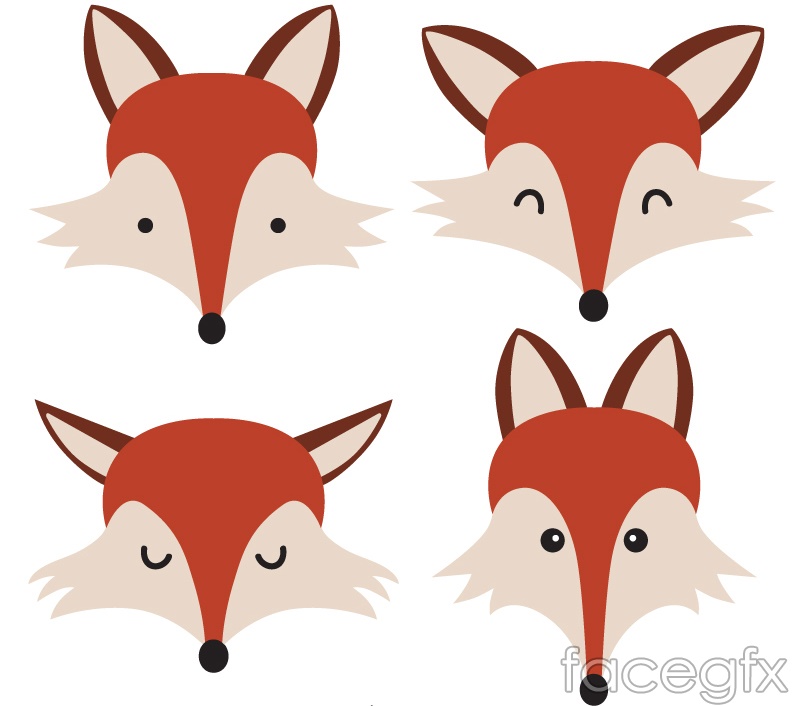 Cartoon Fox Head