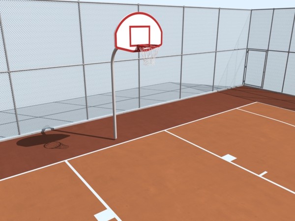 court basketball animated psd overhead nba template newdesignfile floor via