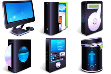 3d desktop icons
