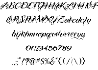 Cursive Tattoo Font Styles