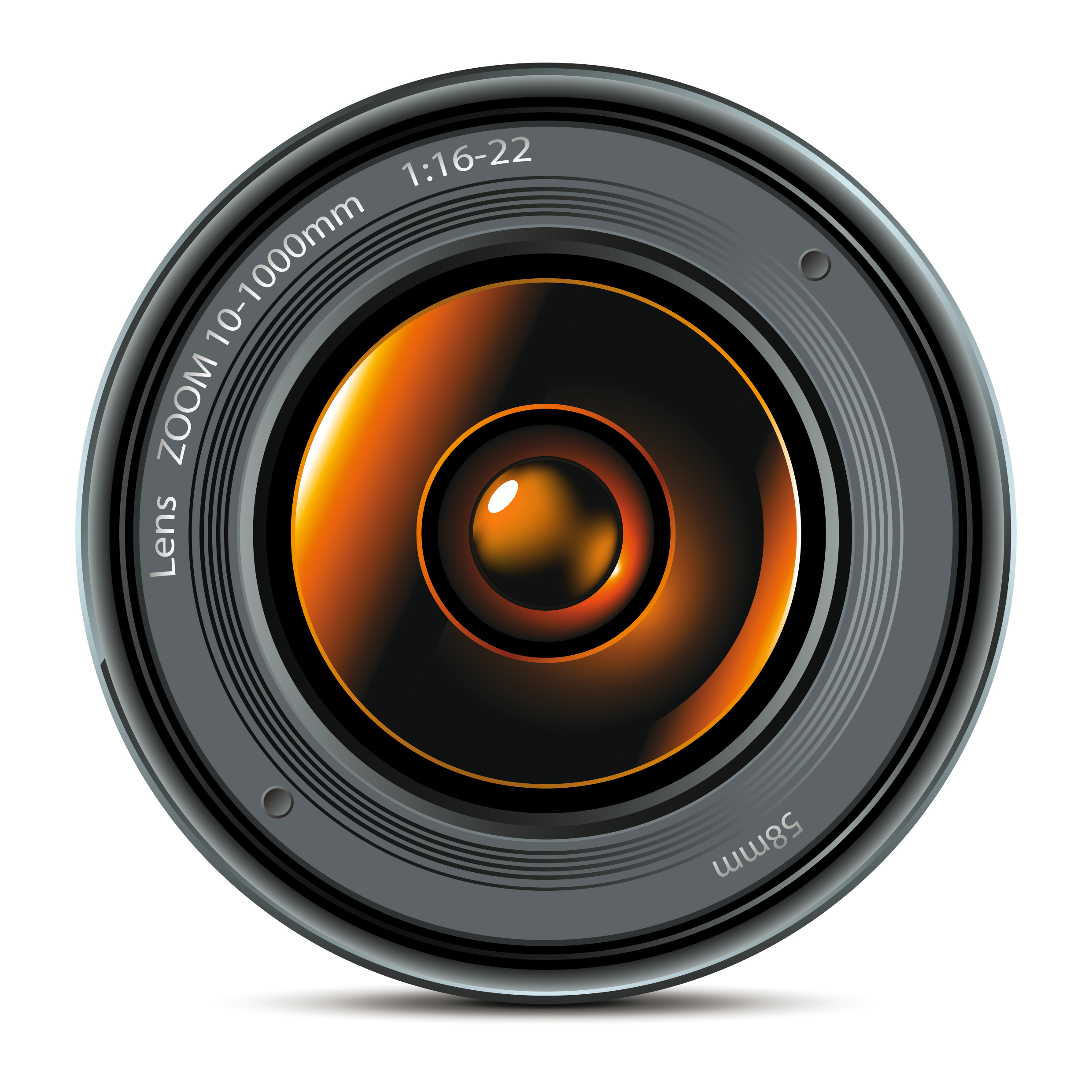 Camera Lens Vector Free