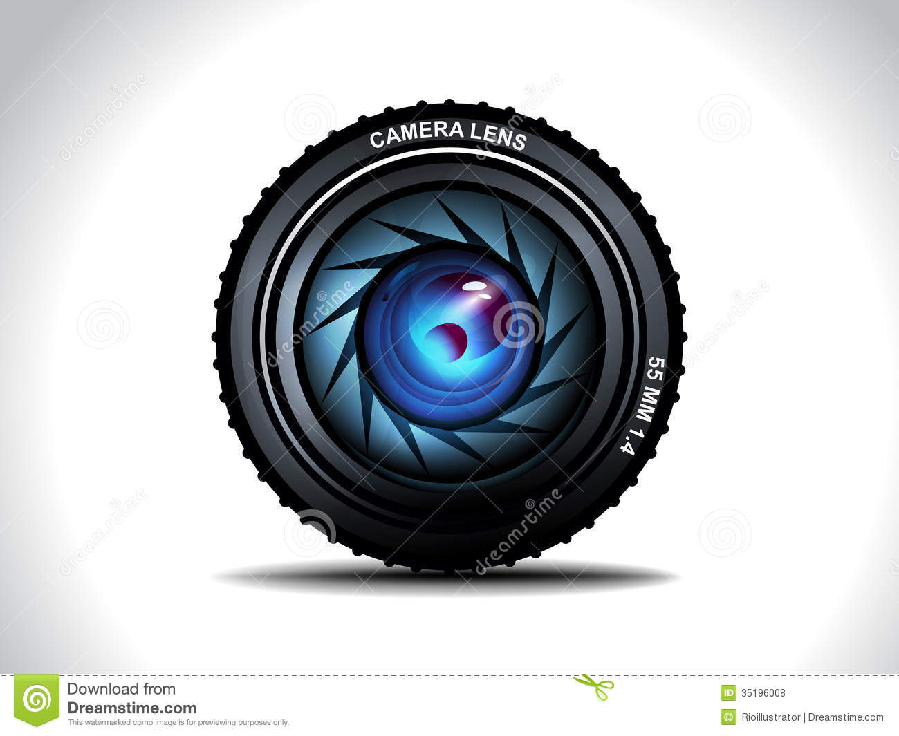 Camera Lens Vector Free