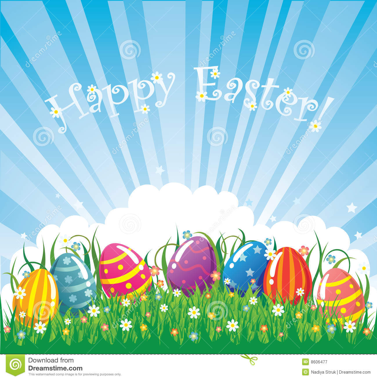 Free Vector Easter Banner