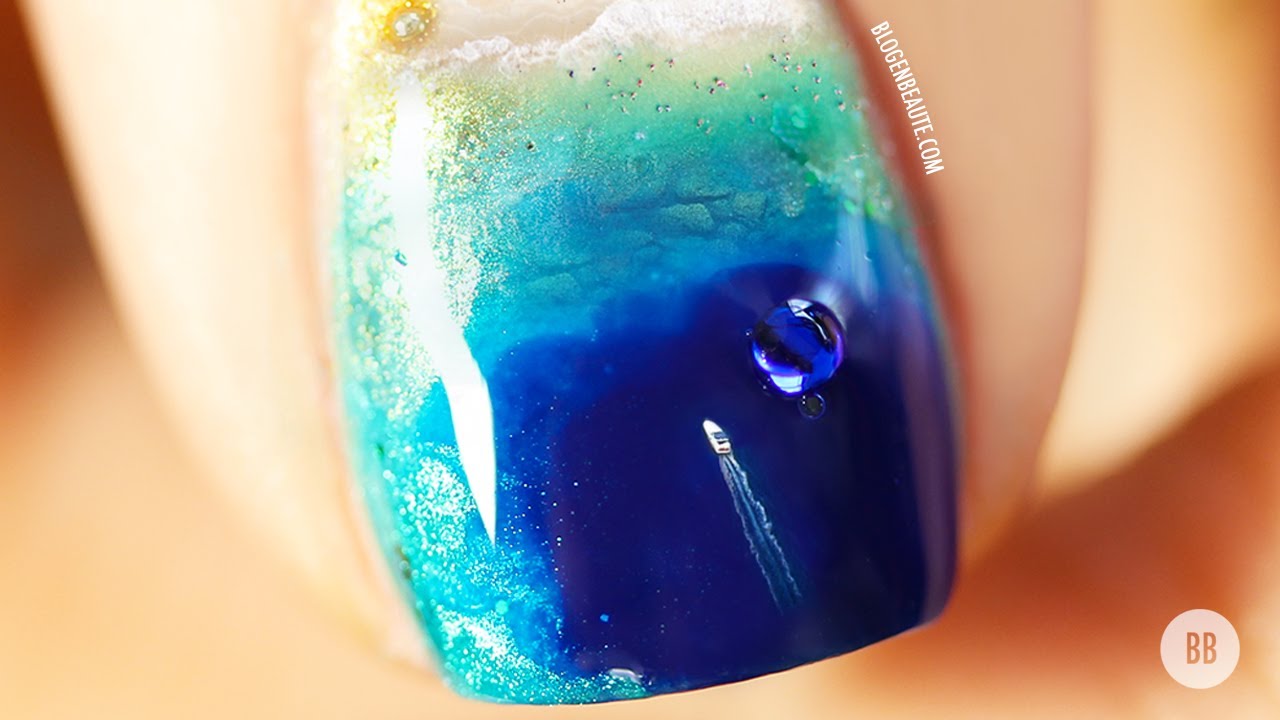 Ocean Nail Art Designs