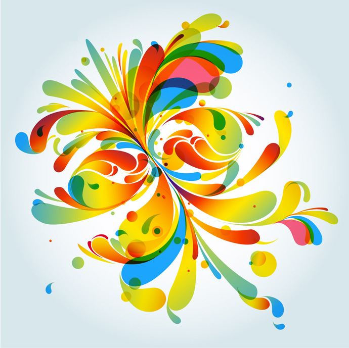 Colorful Pattern Vector Graphics Free