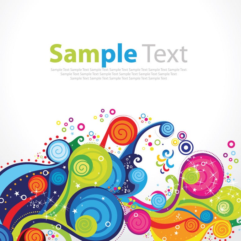 Colorful Pattern Vector Graphics