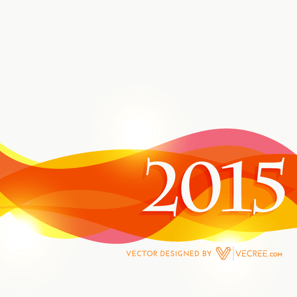 Vector New Year 2015