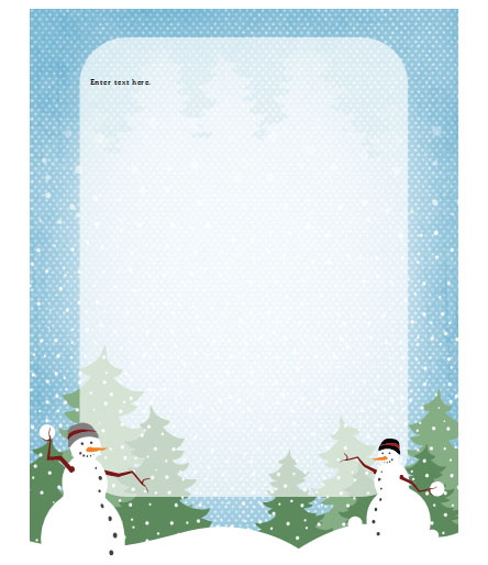 17 Free Christmas Templates For Word Images Free Word Holiday 