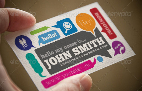 Hello Business Card