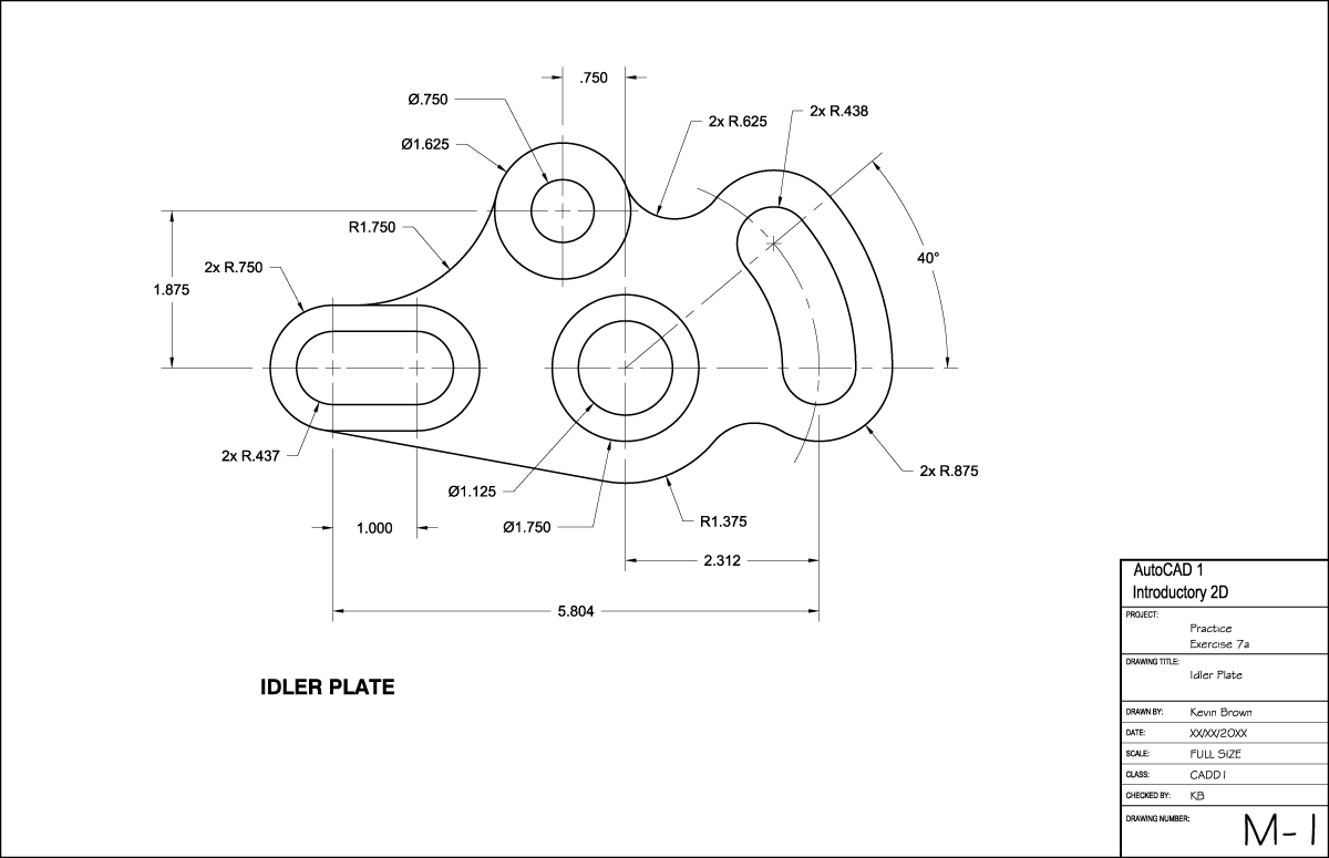 Autocad 2d Drawing Examples IMAGESEE