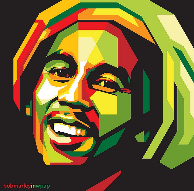 Bob Marley Vector Art