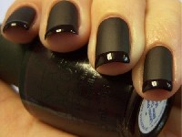 Black Matte Nail Polish