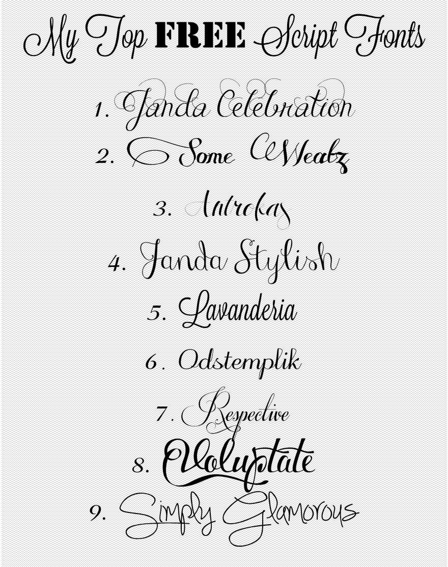 11 Calligraphy Fonts For Microsoft Word Images Calligraphy Fonts Word 