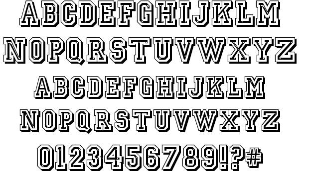 Jersey Font Letter Stencils (Number and Alphabet Lettering) – DIY